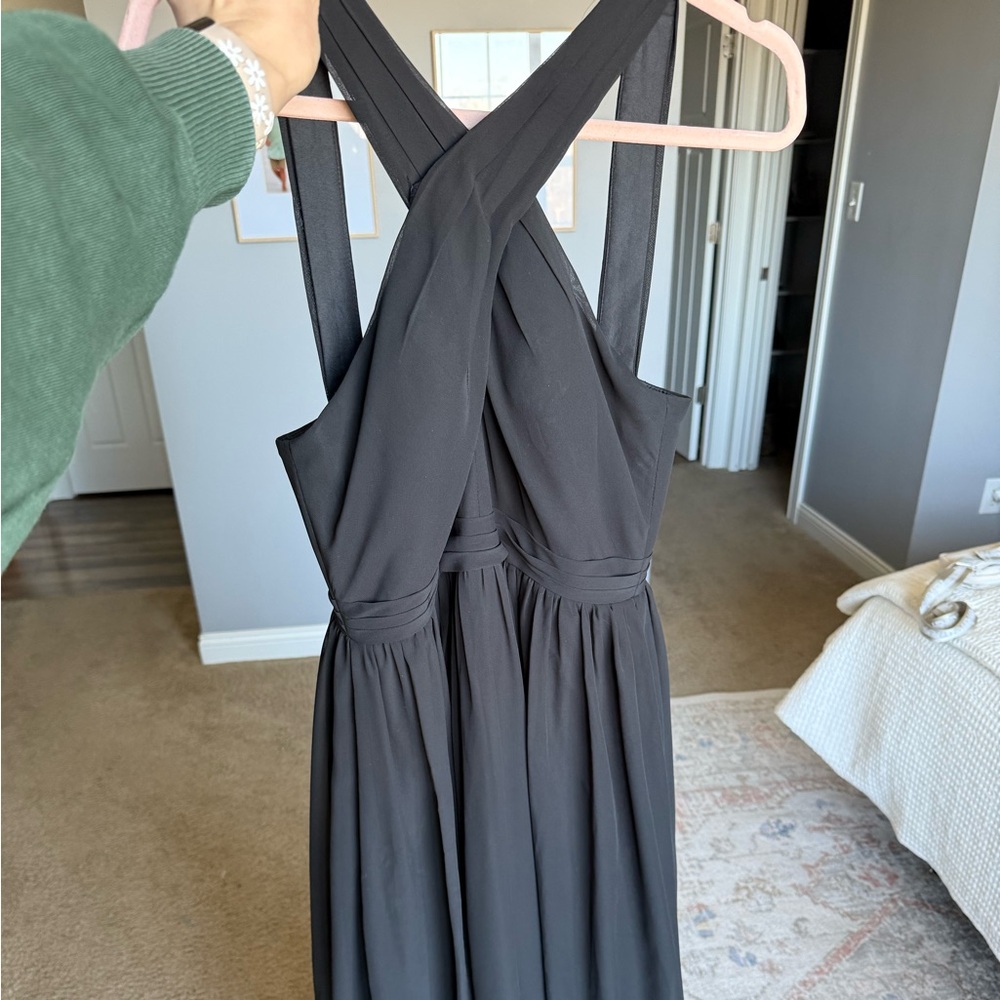 Azazie dress size 6. Worn for a wedding.